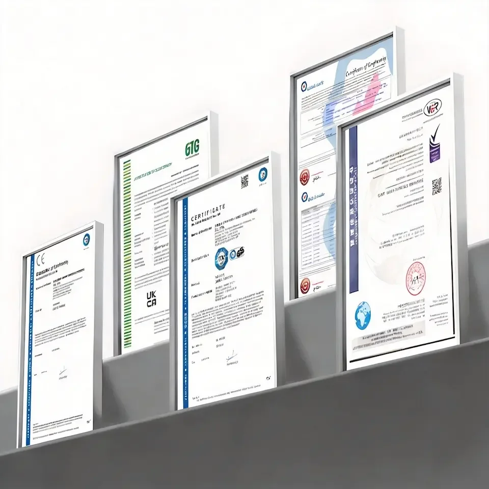 Certifications banner