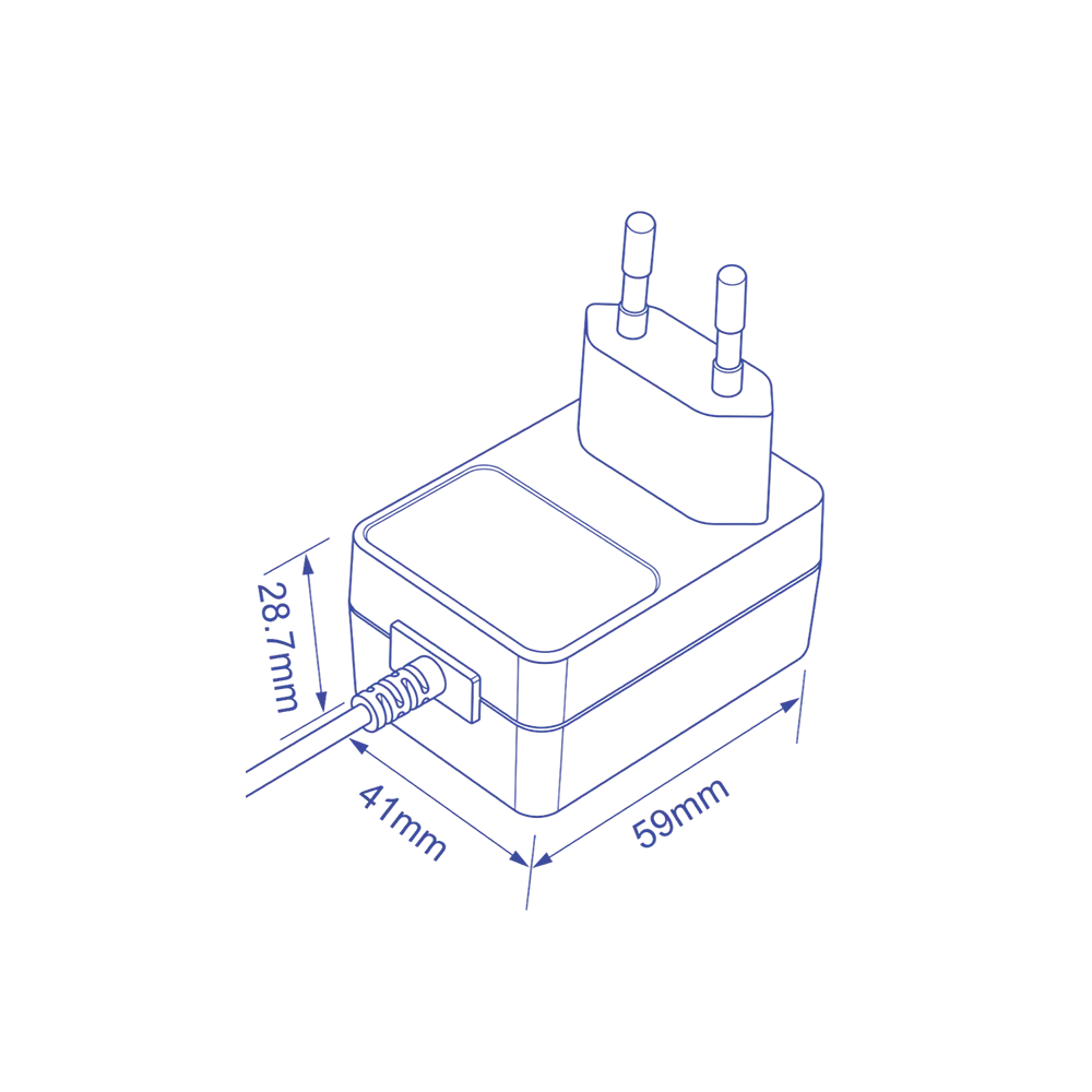 Wall-Mounted Type Adapters 30W Max - MKE2-H thumbnail 2