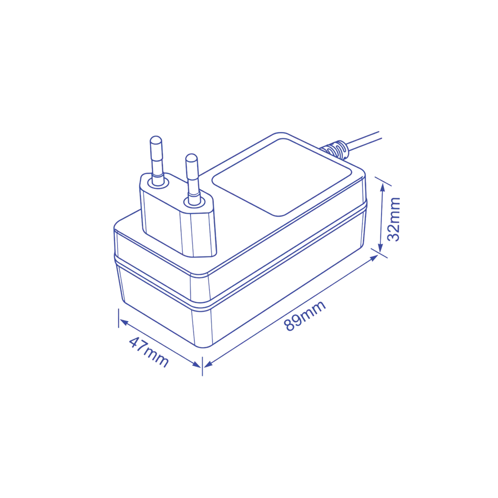 Wall-Mounted Type Adapters 65W Max - MKF-H thumbnail 2