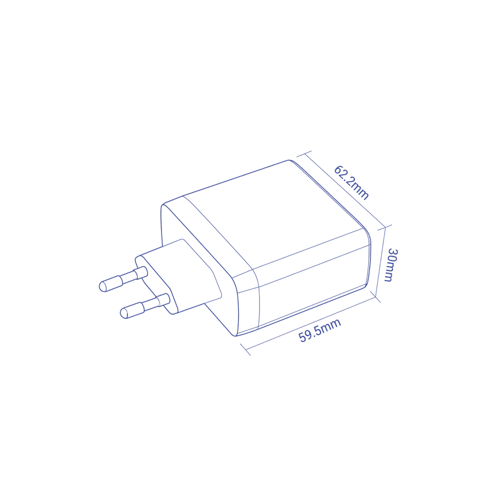 100W GaN PD Chargers 100W Max (Muti-Port Output Mode) - MK-GaN PD 100W Max thumbnail 2