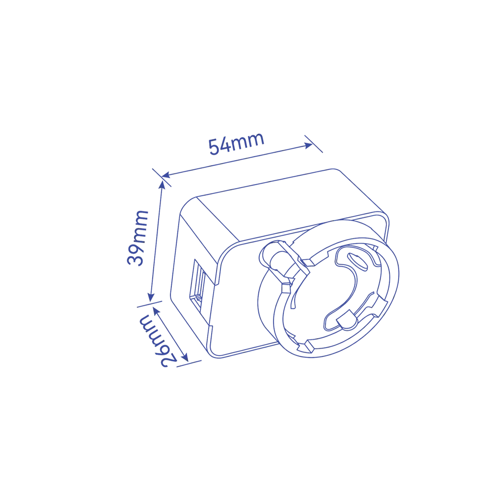 Interchangeable USB Chargers 15W / 18W Max - MKD-DEXU thumbnail 2