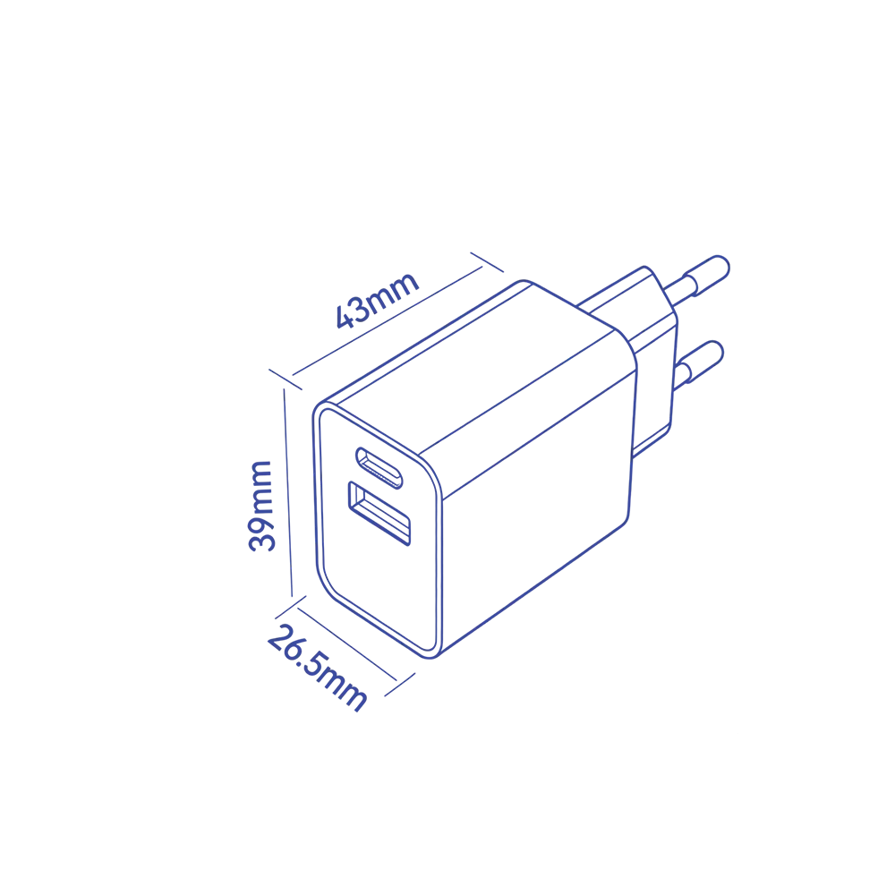 GaN PD Chargers 30W / 35W GaN PD Chargers - MK-P351 thumbnail 2