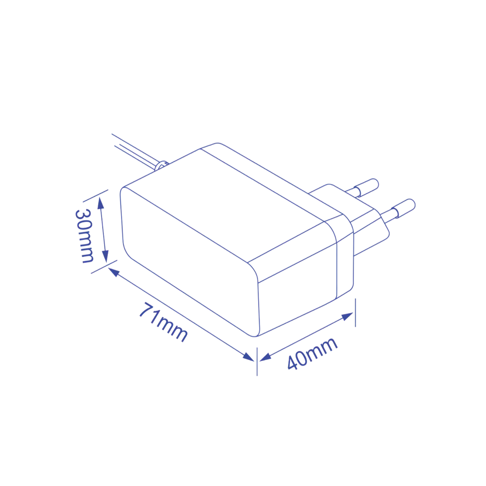 Wall-Mounted Type Adapters 30W Max - MKE2-V thumbnail 4