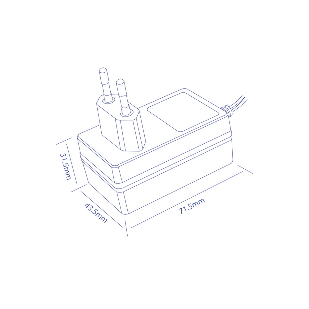 Wall-Mounted Type Adapters 36W Max - MKE-H thumbnail 4