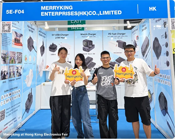 Hong Kong Electronics Fair · Autumn Edition · 2024: Exhibition team photo