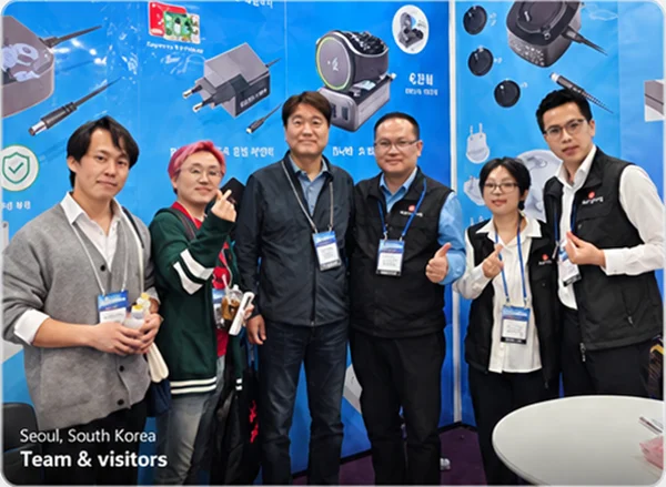 Korea Electronics Show · KES 2024 · Seoul, South Korea: Team and visitors