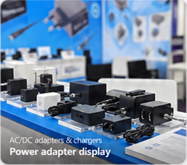 Korea Electronics Show · KES 2024 · Seoul, South Korea: Power adapter display