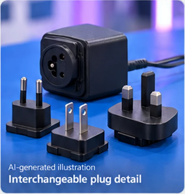 Korea Electronics Show · KES 2025 · Seoul, South Korea: Interchangeable plug details