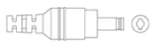 Barrel type outline for 5.5x2.1, 5.5x2.5, 4.75x1.7, and 4.0x1.7